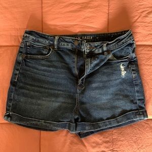American eagle jean shorts